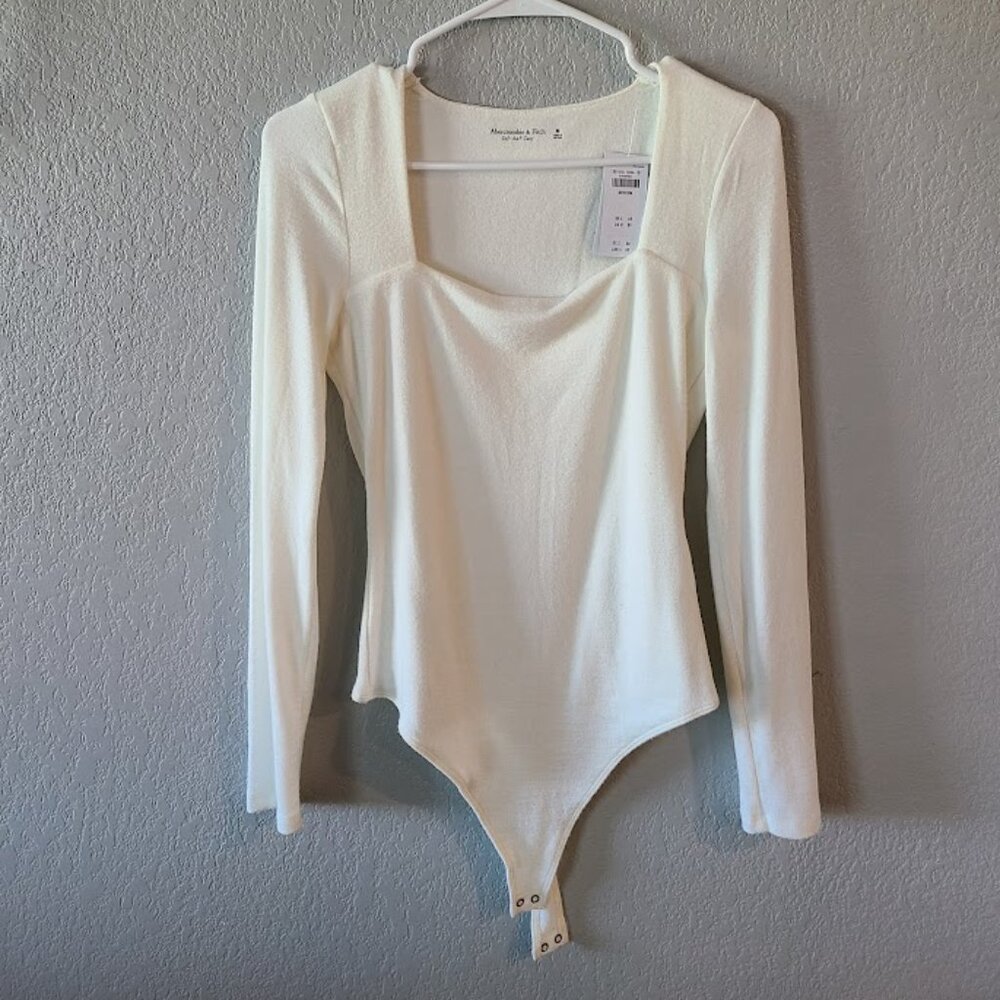 Abercrombie & Fitch White BodySuit